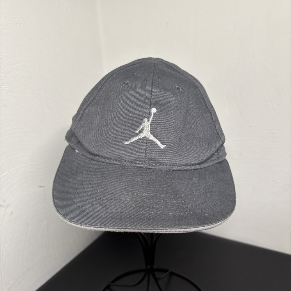 Jordan Toddler Snapback Hat Jumpman Gray OSFM Adjustable Cap‎
